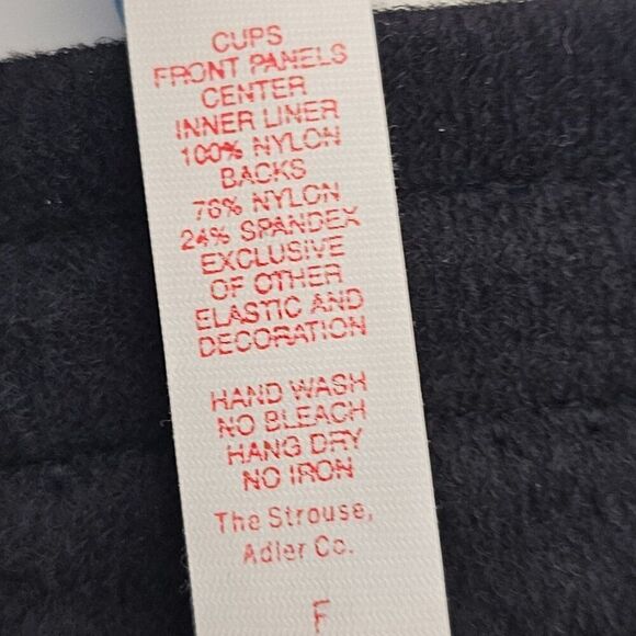 Vtg‎ Sophistique By Smoothie Black Bustier Long Line Bra Boning Floral Lace 36B - Picture 13 of 15